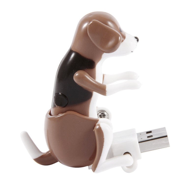 Funny Humping Dog 16GB USB Flash Drive - Coffee-2