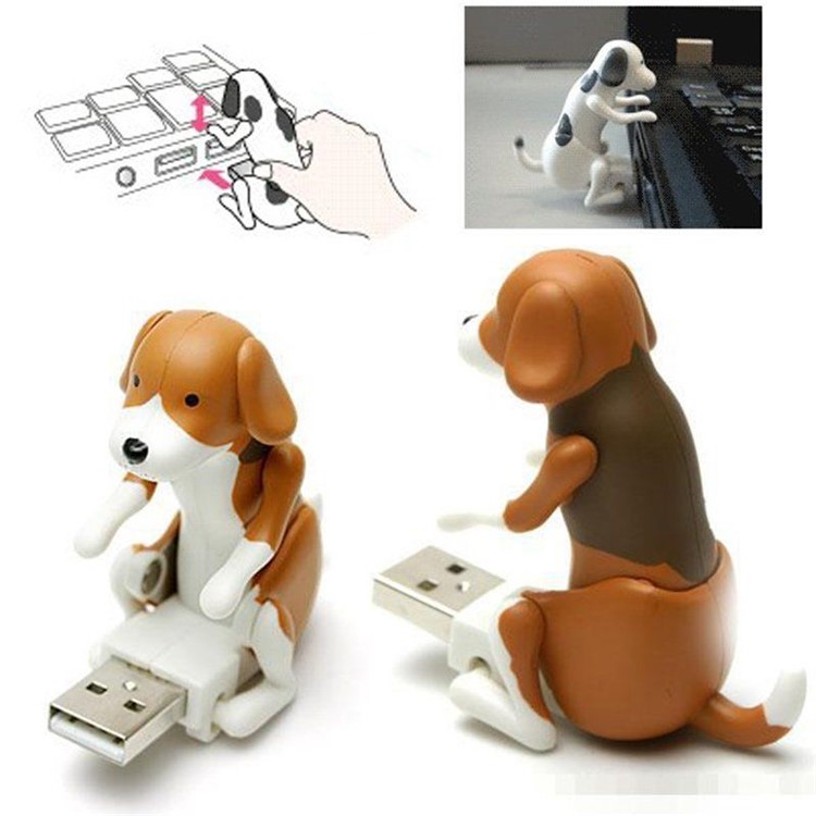 Funny Humping Dog 16GB USB Flash Drive - Coffee-4