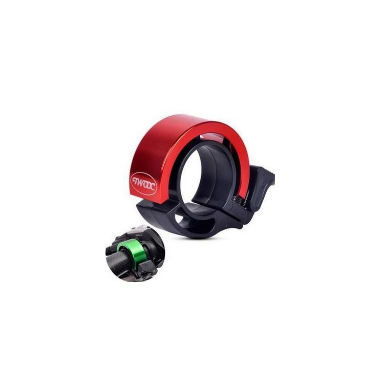Bicycle Bike Handlebar Alarm Loud Warning Aluminum Alloy Bell Ring Safe Horn - Red-2