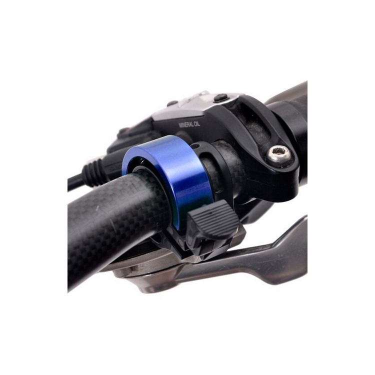 Bicycle Handlebar Alarm Bike Loud Warning Aluminum Alloy Bell Ring Safe Horn - Blue-1