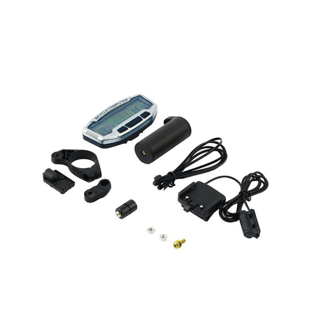 SUNDING SD-558A Wired Waterproof LCD Bicycle Bike Computer Odometer-6