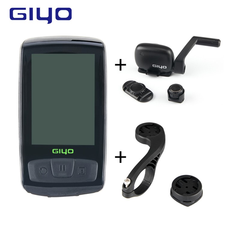 GIYO Wireless Bluetooth Bicycle Computer Waterproof Speedometer with Backlight-4