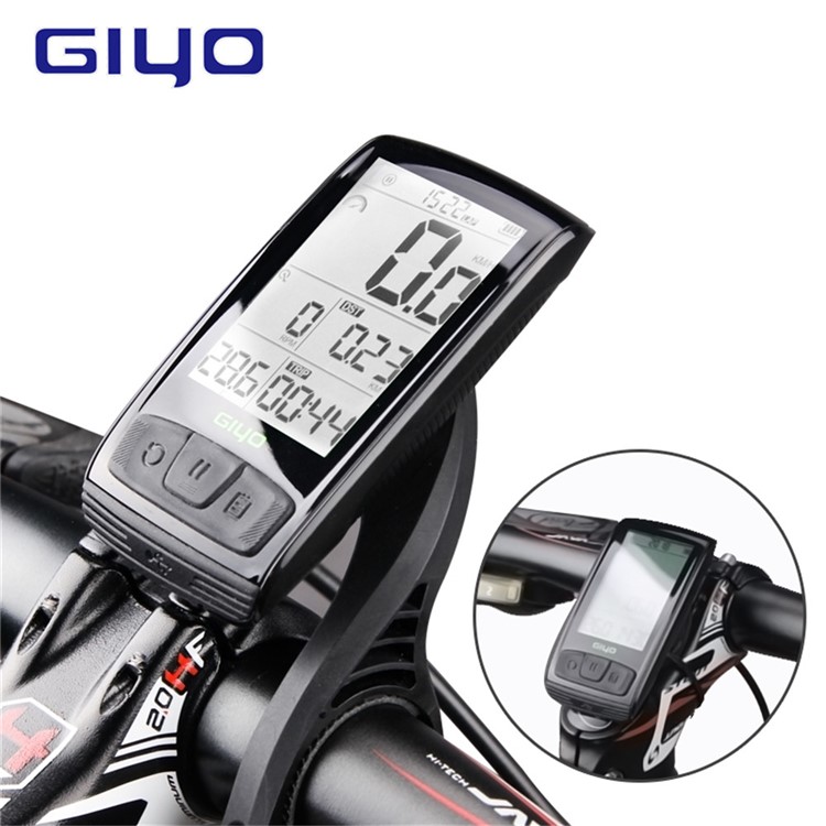 GIYO Wireless Bluetooth Bicycle Computer Waterproof Speedometer with Backlight-6