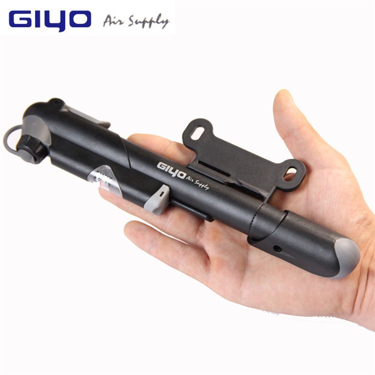 GIYO GP-04S AV/FV Valve Bike Pump Outdoor Tire Air Inflator, Size: 17.8 x 4.3cm-3