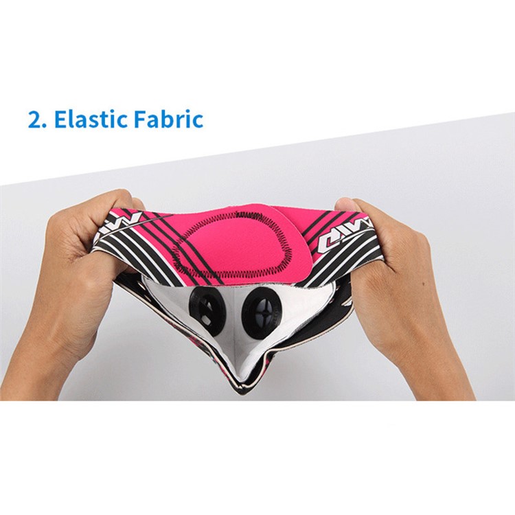 Face Mask Half Anti Dust Pollution Filter Sport Cycling Bicycle Bike Face Shield - White-7