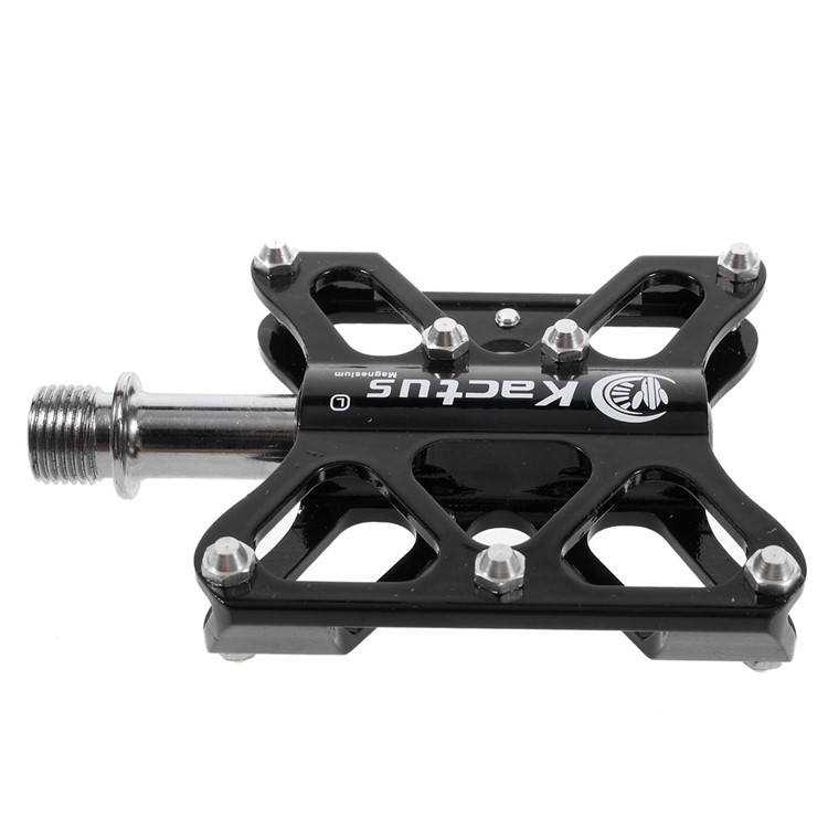 1 Pair of Magnesium Alloy Mountain Bike Platform CNC Technology - Black-3