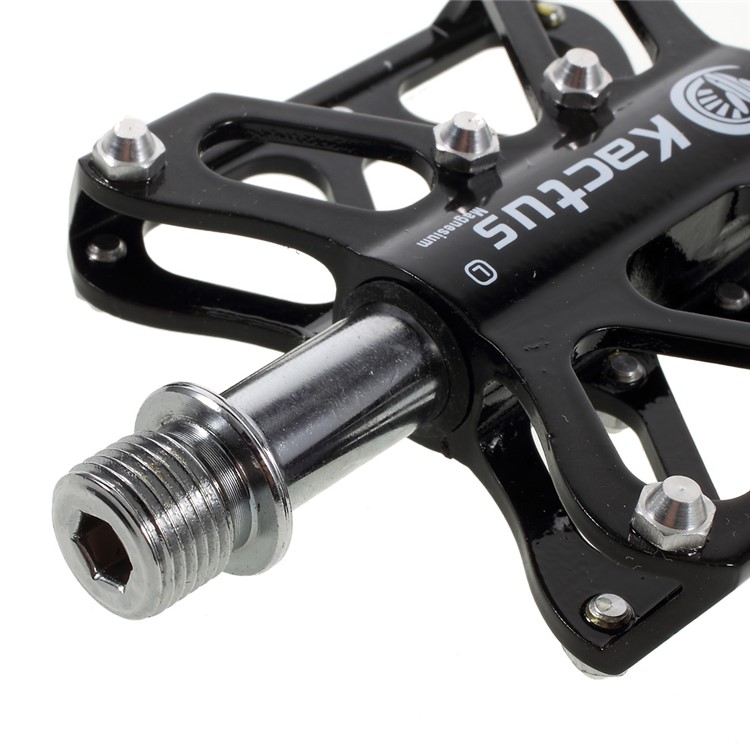 1 Pair of Magnesium Alloy Mountain Bike Platform CNC Technology - Black-4