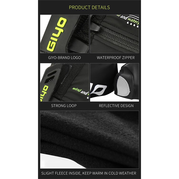 Winter Bicycle Cycling Shoe Cover MTB Road Bike Racing Overshoes Waterproof Covers - XL-12