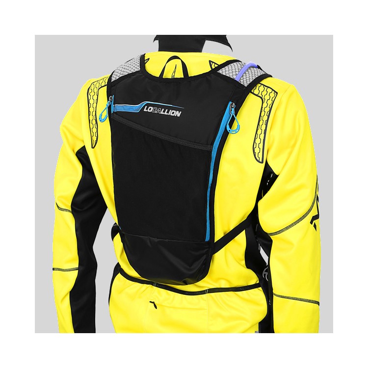 LOCAL LION Lightweight 1.5L Bladder Bag Hydration Backpack for Hiking Riding Camping Climbing - Blue-10