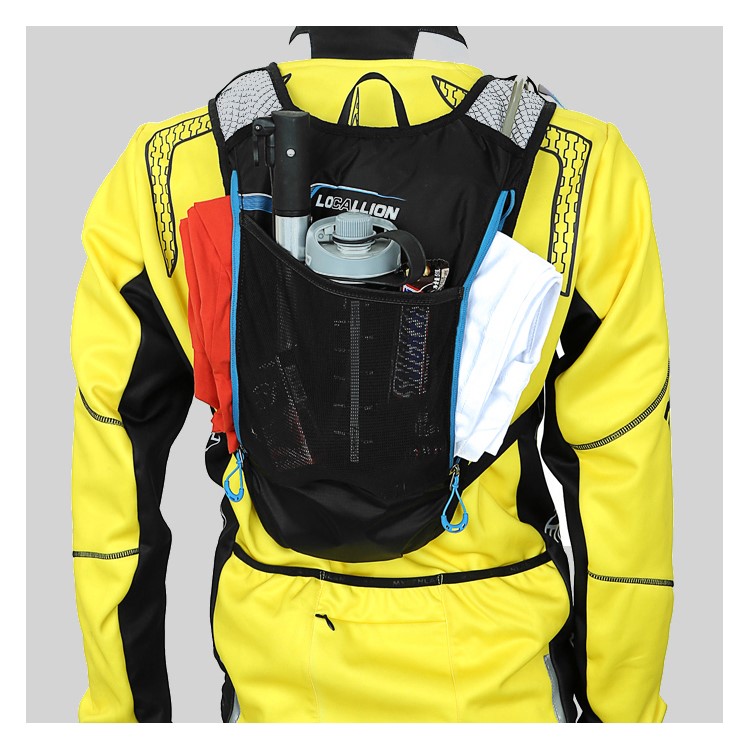 LOCAL LION Lightweight 1.5L Bladder Bag Hydration Backpack for Hiking Riding Camping Climbing - Blue-11
