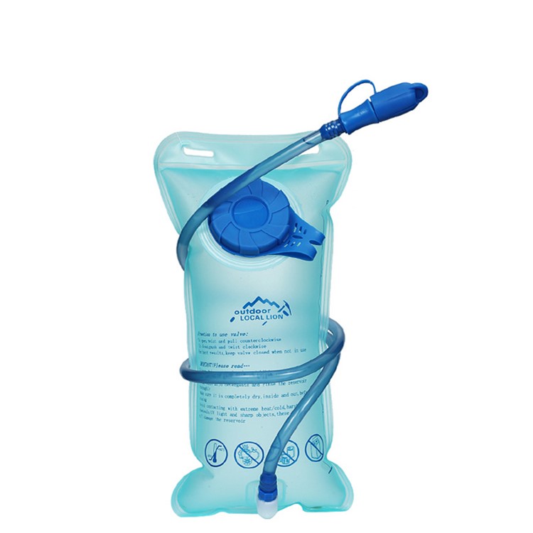 LOCAL LION Lightweight 1.5L Bladder Bag Hydration Backpack for Hiking Riding Camping Climbing - Blue-18