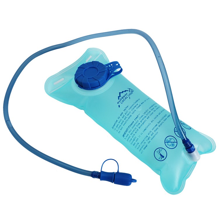 LOCAL LION Lightweight 1.5L Bladder Bag Hydration Backpack for Hiking Riding Camping Climbing - Blue-20
