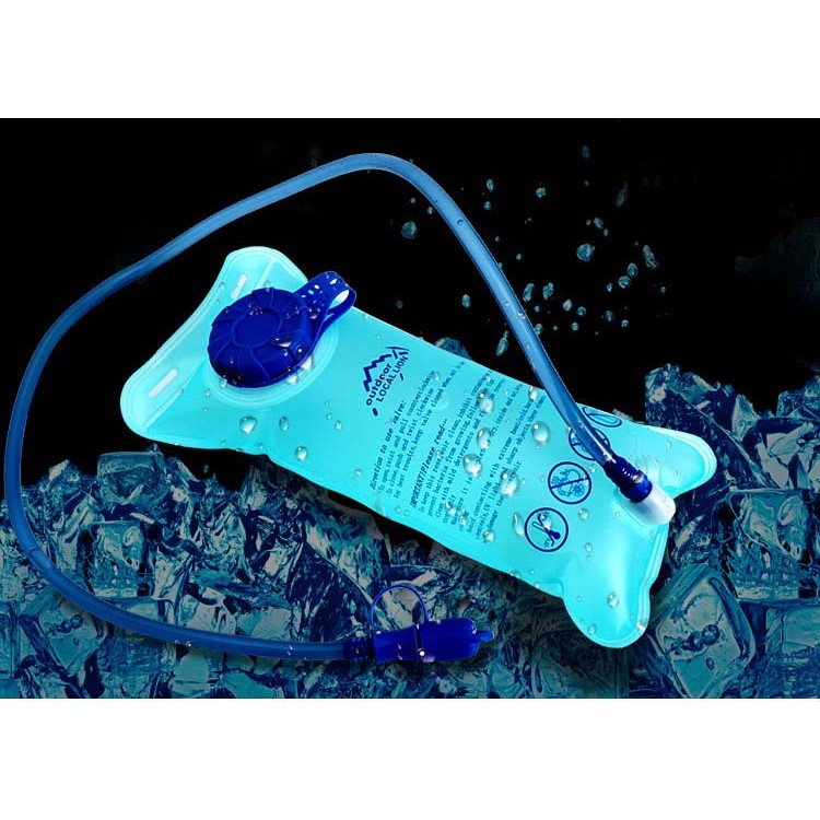 LOCAL LION Lightweight 1.5L Bladder Bag Hydration Backpack for Hiking Riding Camping Climbing - Blue-27