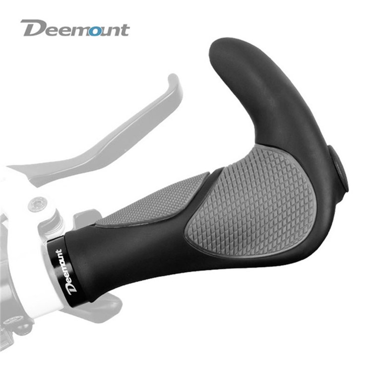 DEEMOUNT 1 Pair Cycling MTB Bike Bicycle Comfortable Handlebar Rubber Grip Bar End-4