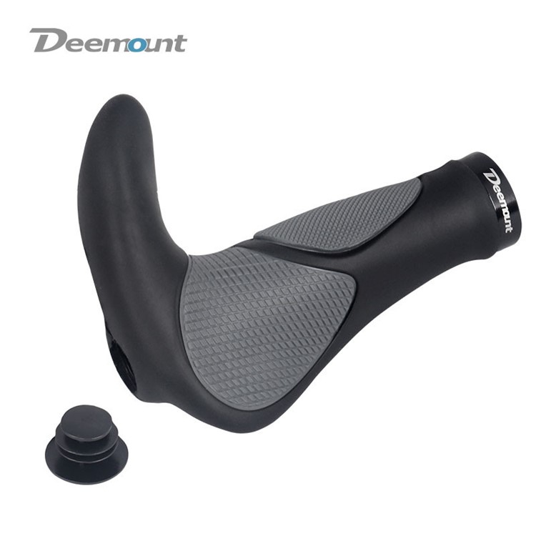 DEEMOUNT 1 Pair Cycling MTB Bike Bicycle Comfortable Handlebar Rubber Grip Bar End-6