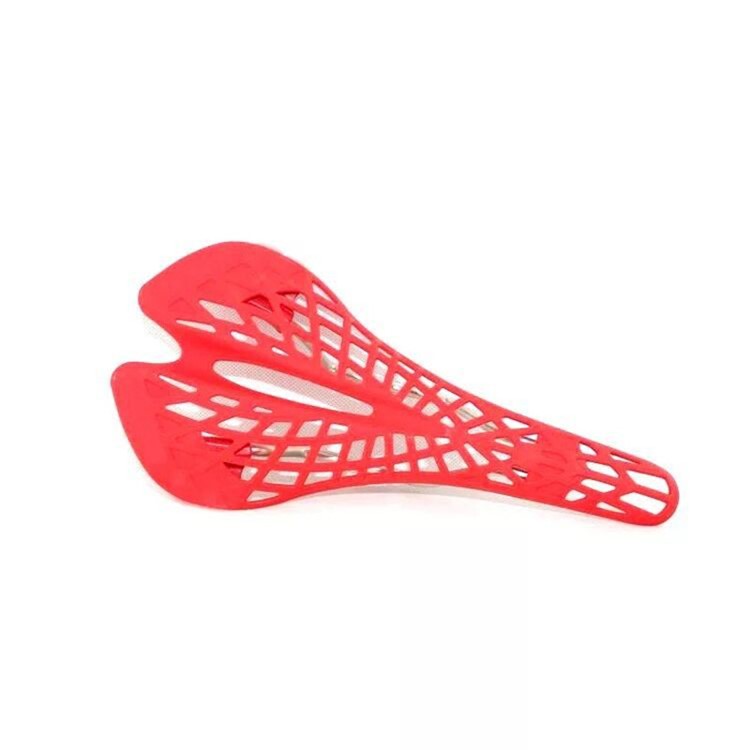 VERTU Racing Road Bicycles Cycling Bike Hollow Saddle MTB Bike Seat Cushion - Red-1