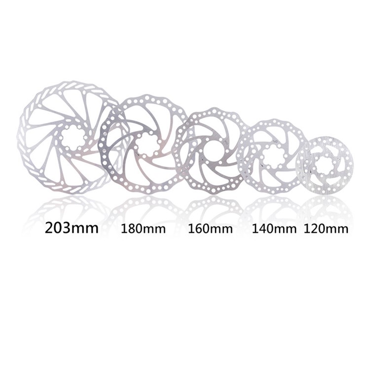 203mm Stainless Steel Rotor Disc MTB Road Cruiser Bicycle Bike Parts-3