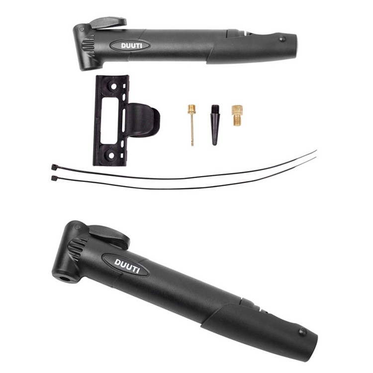 DUUTI Multi-functional Portable Bike Air Pump Tyre Tire Bicycle Cycling Universal Pump-2