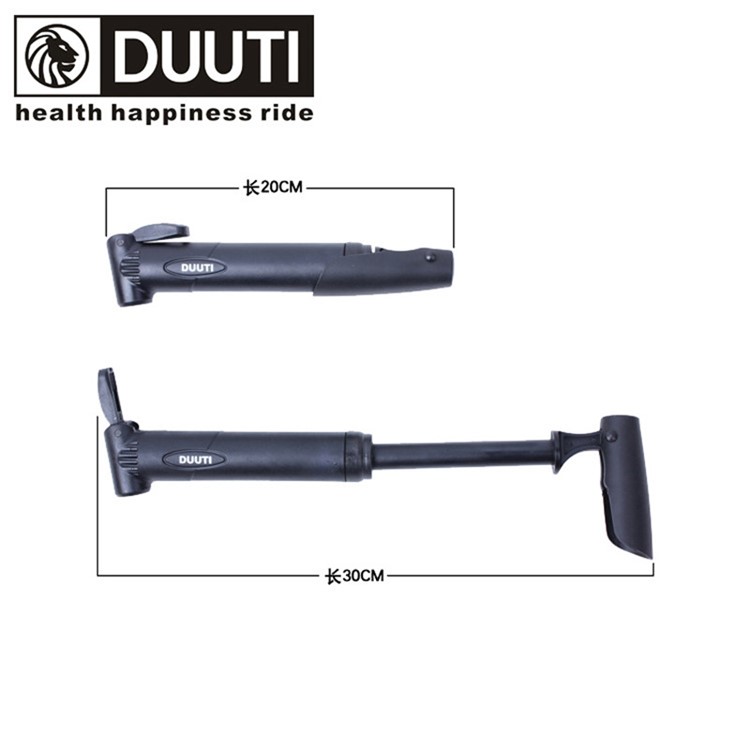 DUUTI Multi-functional Portable Bike Air Pump Tyre Tire Bicycle Cycling Universal Pump-5