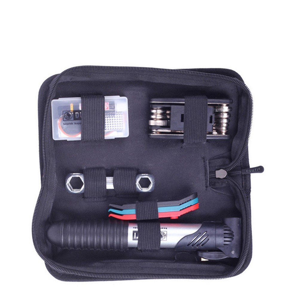 DUUTI Bicycle Repair Tools Kit Bike Pump Cycling Hex Screwdriver Bicycle Maintenance Accessories-2