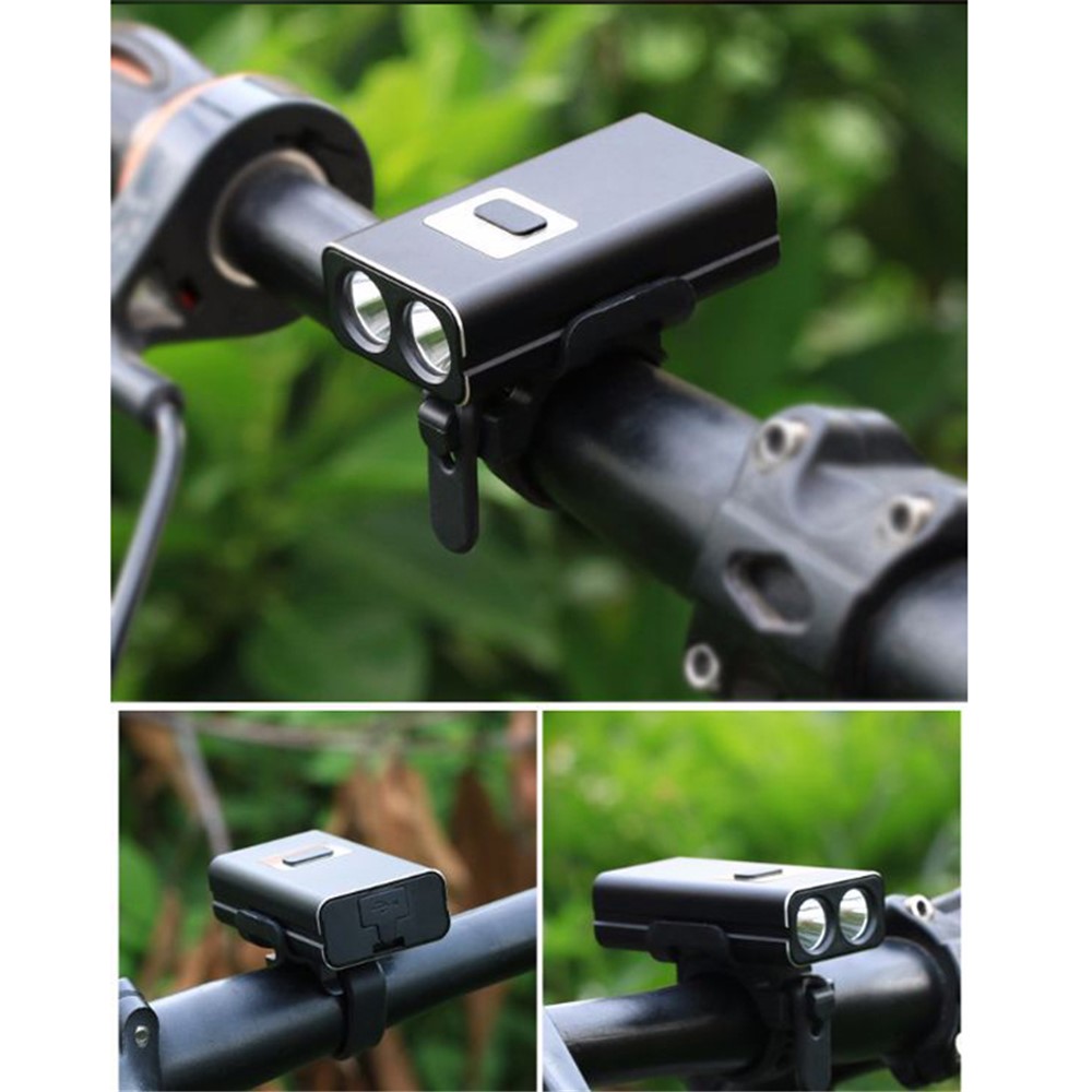 Super Power USB Rechargeable LED Bike Light 2400Lm MTB Safety Flashlight LED Bicycle Front Light-10