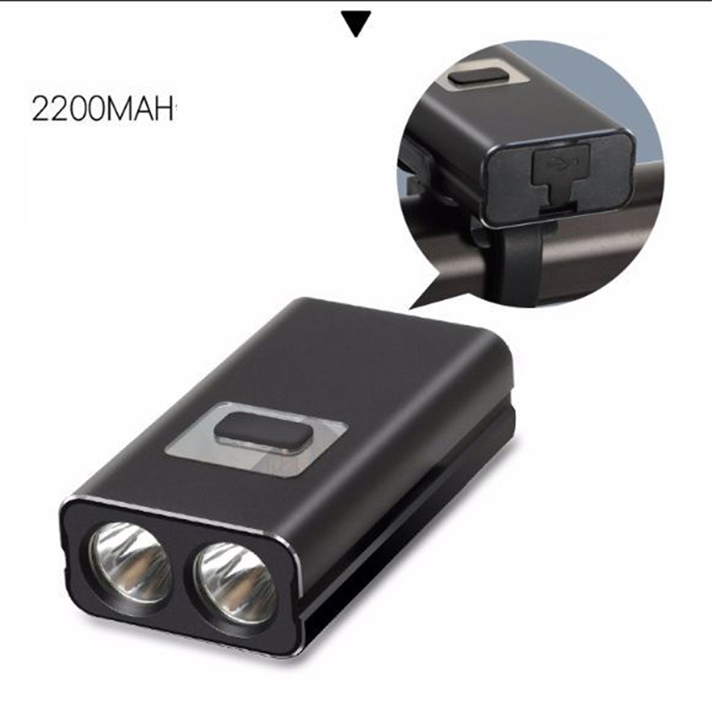 Super Power USB Rechargeable LED Bike Light 2400Lm MTB Safety Flashlight LED Bicycle Front Light-5