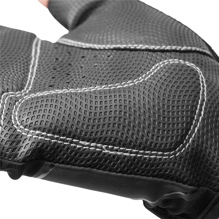 Half Finger Anti-slip Pad Bike Gloves Gel Pad Short Gloves - Size: XL-9