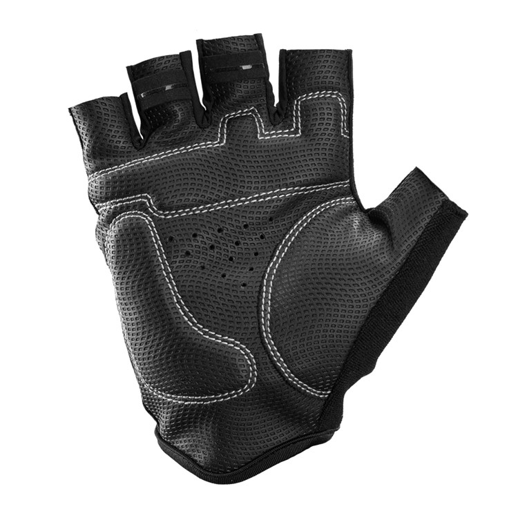 Half Finger Anti-slip Pad Bike Gloves Gel Pad Short Gloves - Size: XXL-5