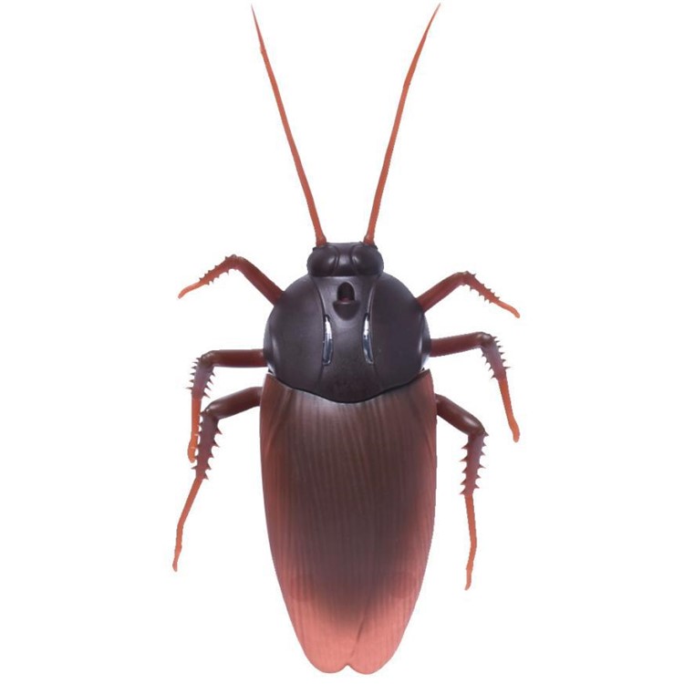 Funny Simulation Infrared RC Remote Control Scary Creepy Insect Toy - Cockroach-5