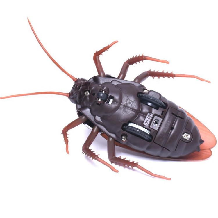 Funny Simulation Infrared RC Remote Control Scary Creepy Insect Toy - Cockroach-7