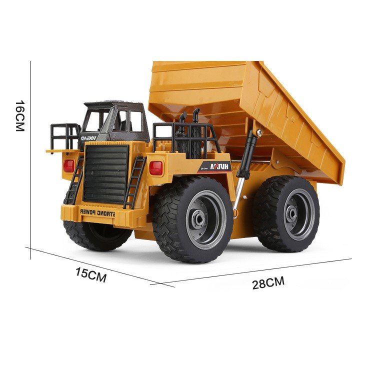 1:18 Scale 6CH 2.4G Remote Control RC Dump Truck Engineering Truck Model-18