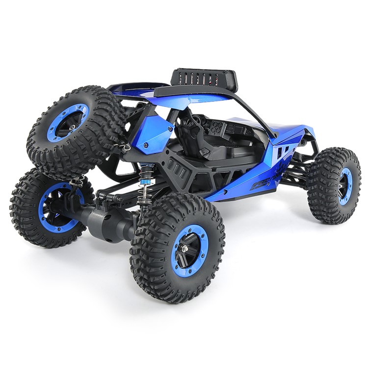 JJRC Q46 1:12 2.4G 4WD High Speed Off-road RC Racing Car with Independent Suspension System - Blue / US Plug-3