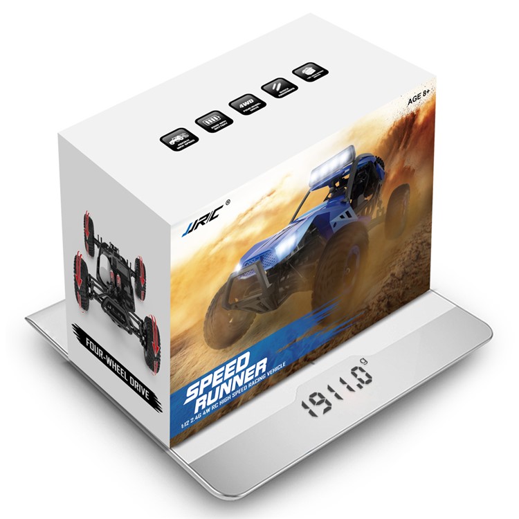 JJRC Q46 1:12 2.4G 4WD High Speed Off-road RC Racing Car with Independent Suspension System - Blue / US Plug-9
