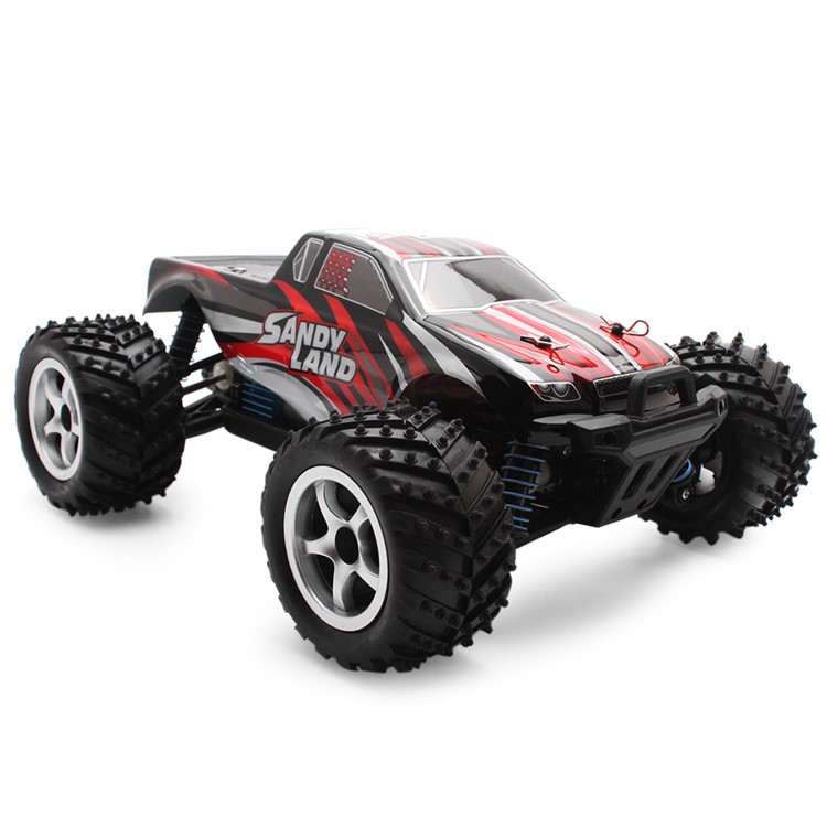 9300 1:18 2.4G 40km/h High Speed Remote Control Off Road RC Racing Car - Red-1