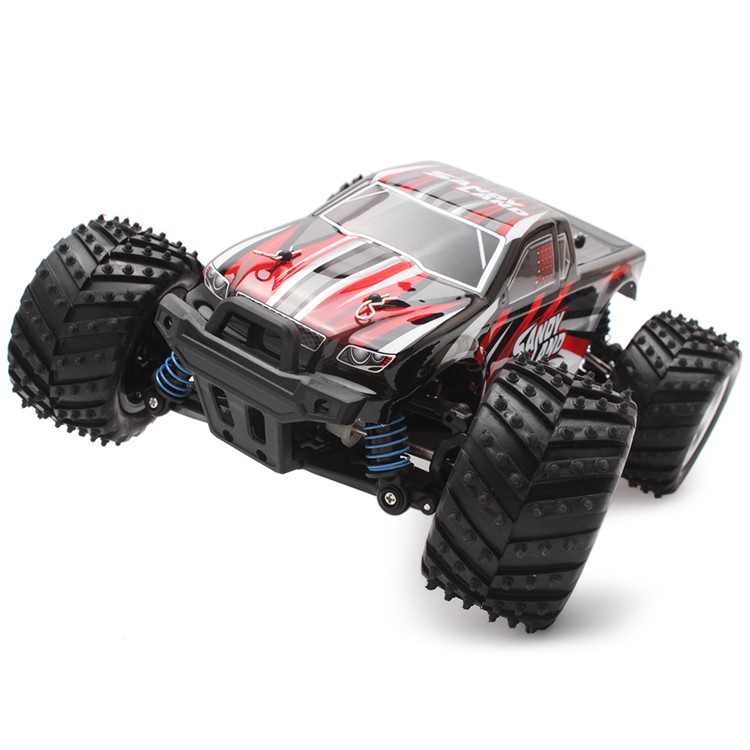 9300 1:18 2.4G 40km/h High Speed Remote Control Off Road RC Racing Car - Red-4