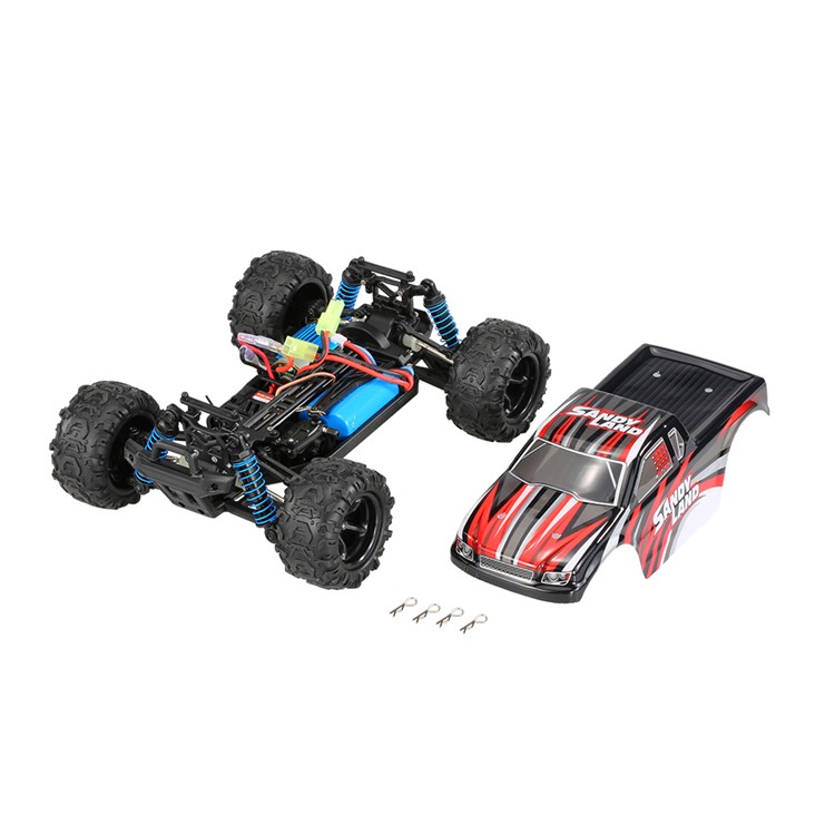 9300 1:18 2.4G 40km/h High Speed Remote Control Off Road RC Racing Car - Red-8