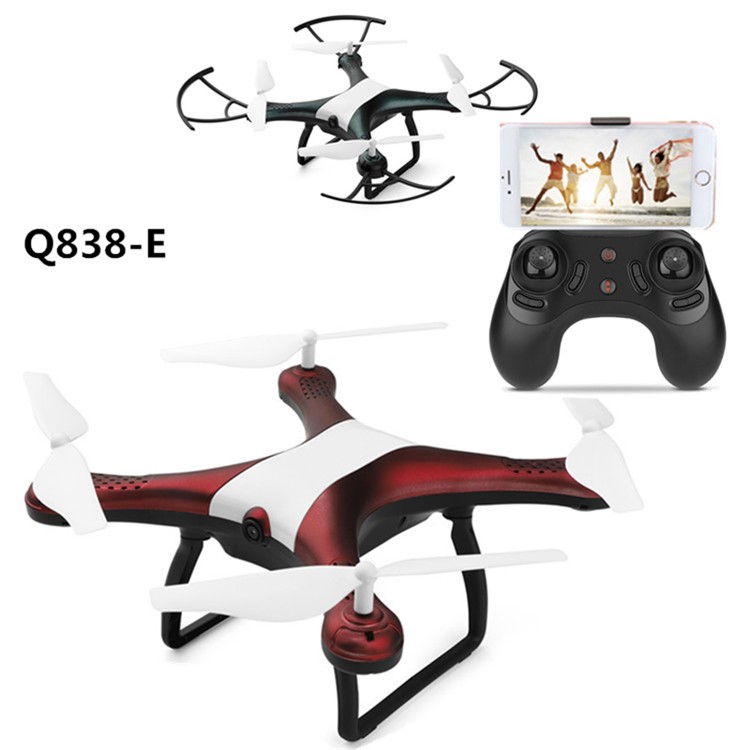 WEILI Q838-E 2.4G Real-time Wifi Transmission Remote Photo UAV Model (720P) Aerocraft - Red-3