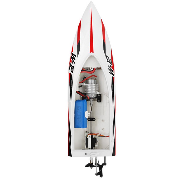 WEILI WL912-A 2.4G Anti-overturn Charging Remote Control Vessel Navigation Model Playing High Speed Yacht-10