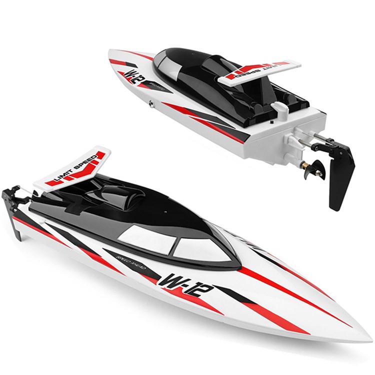WEILI WL912-A 2.4G Anti-overturn Charging Remote Control Vessel Navigation Model Playing High Speed Yacht-3