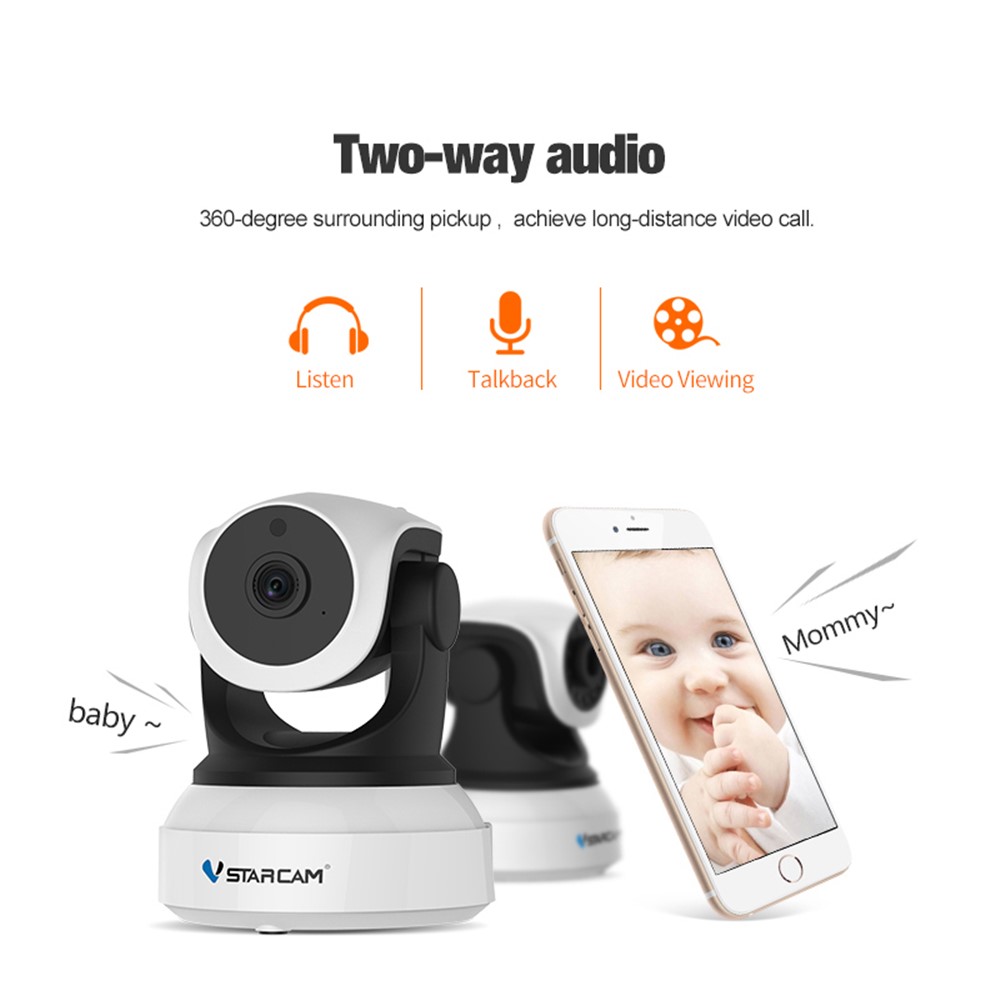 VSTARCAM C24S 1080P HD 2MP Wifi IP Camera Support Night Vision P2P Onvif - EU Plug-15
