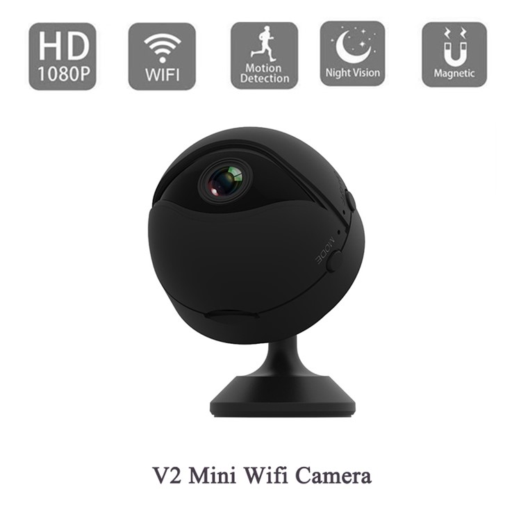 V2 Mini Wifi 1080P HD Camera Motion Detection Alarm IR Night Vision Camcorder-2