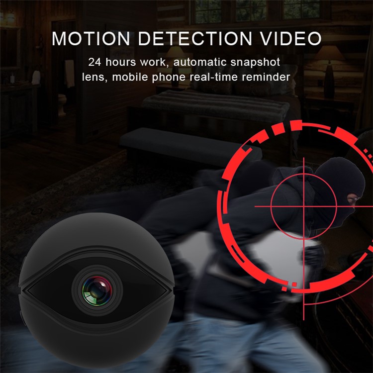 V2 Mini Wifi 1080P HD Camera Motion Detection Alarm IR Night Vision Camcorder-3