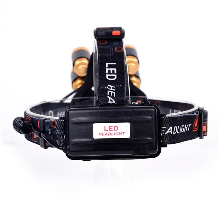 LED + T6 Strong Light Rechargeable Headlamp for Camping Fishing-21