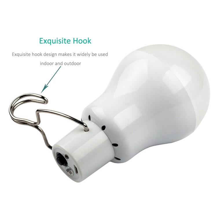 1.2W Outdoor Solar Powered LED Lantern Lamp for Hiking Camping-3