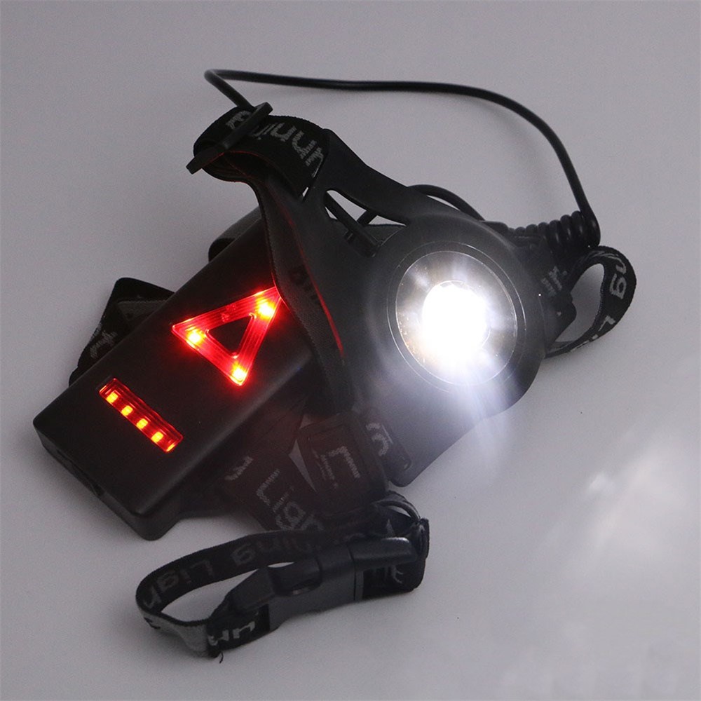 Outdoor Running Lights LED Night Flashlight USB Charge Chest Lamp-11