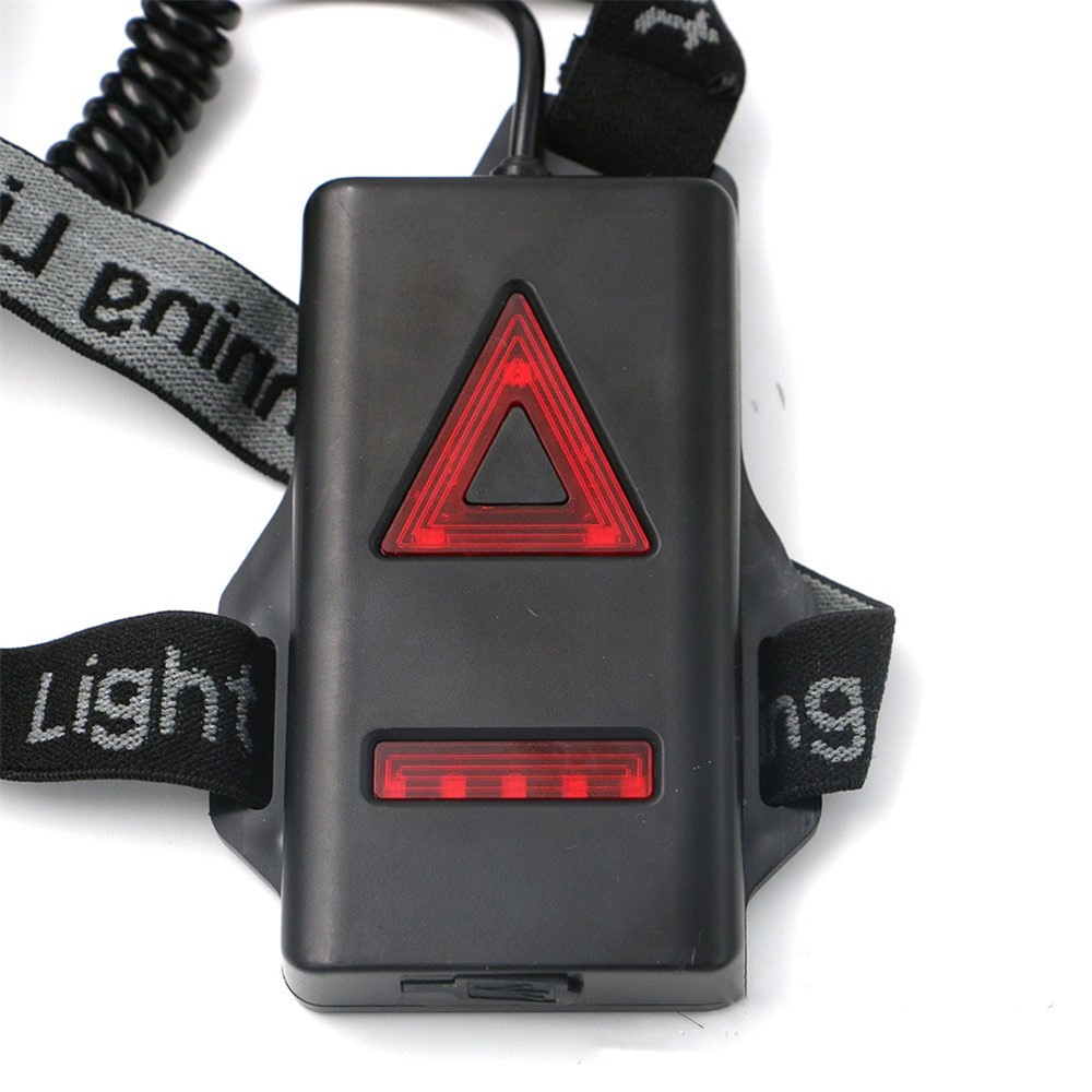 Outdoor Running Lights LED Night Flashlight USB Charge Chest Lamp-12