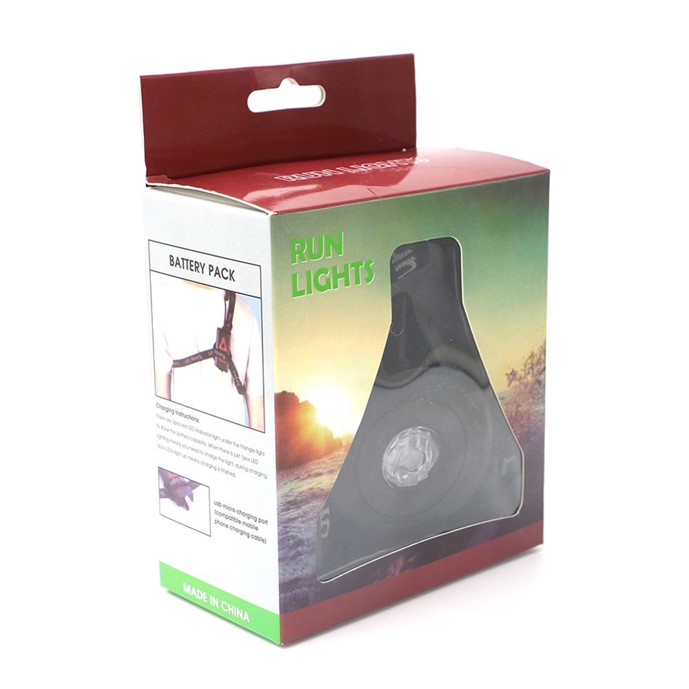 Outdoor Running Lights LED Night Flashlight USB Charge Chest Lamp-15