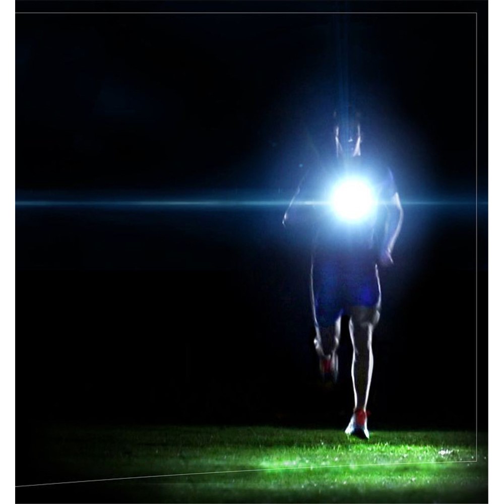 Outdoor Running Lights LED Night Flashlight USB Charge Chest Lamp-5