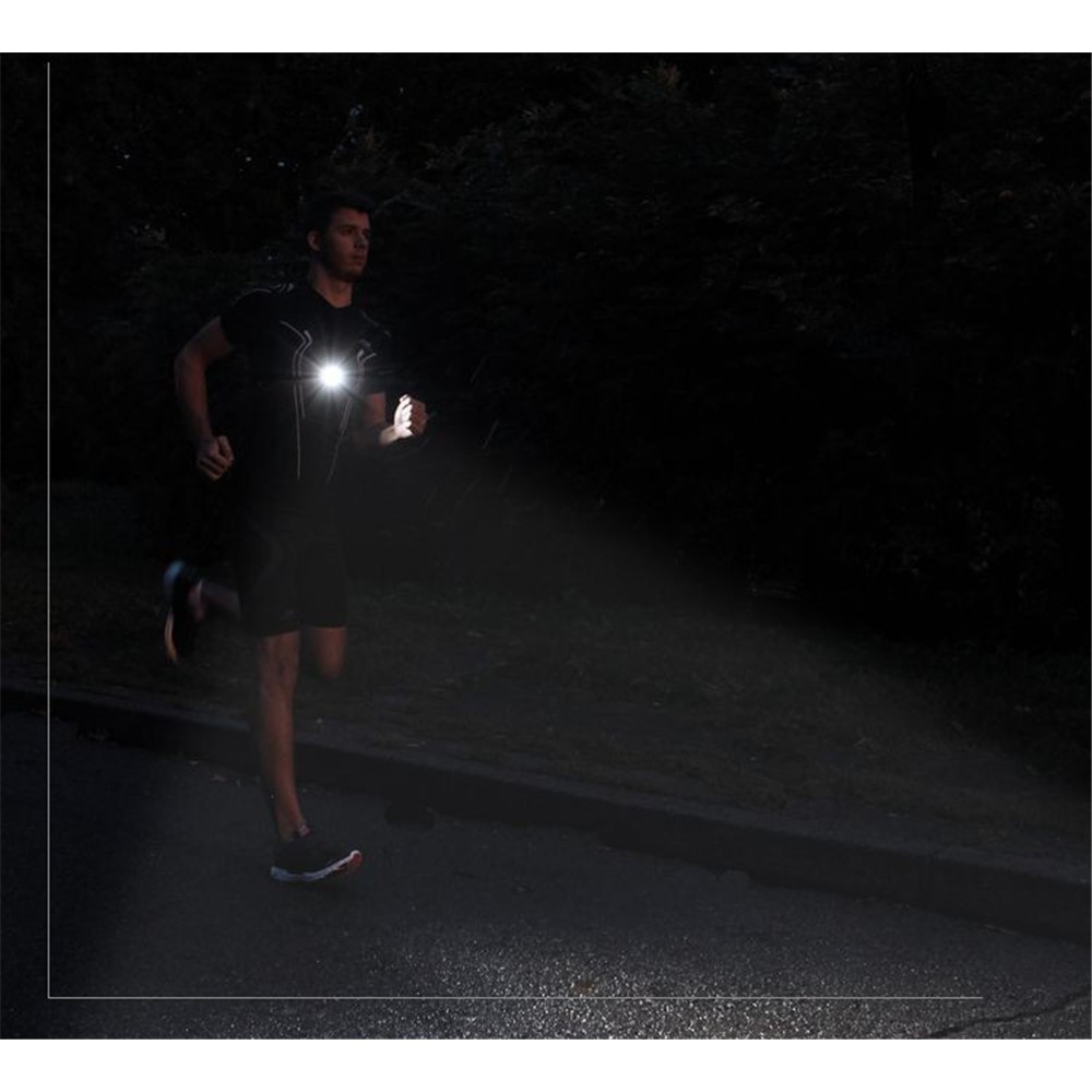 Outdoor Running Lights LED Night Flashlight USB Charge Chest Lamp-7
