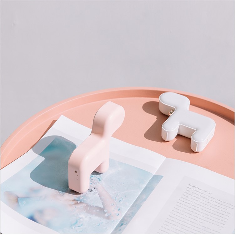 Creative Small Cute Dog Shape Light Lamp Gift for Girl - White-5